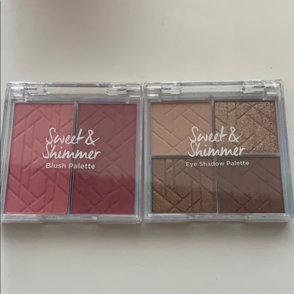 Ultra blush and eyeshadow